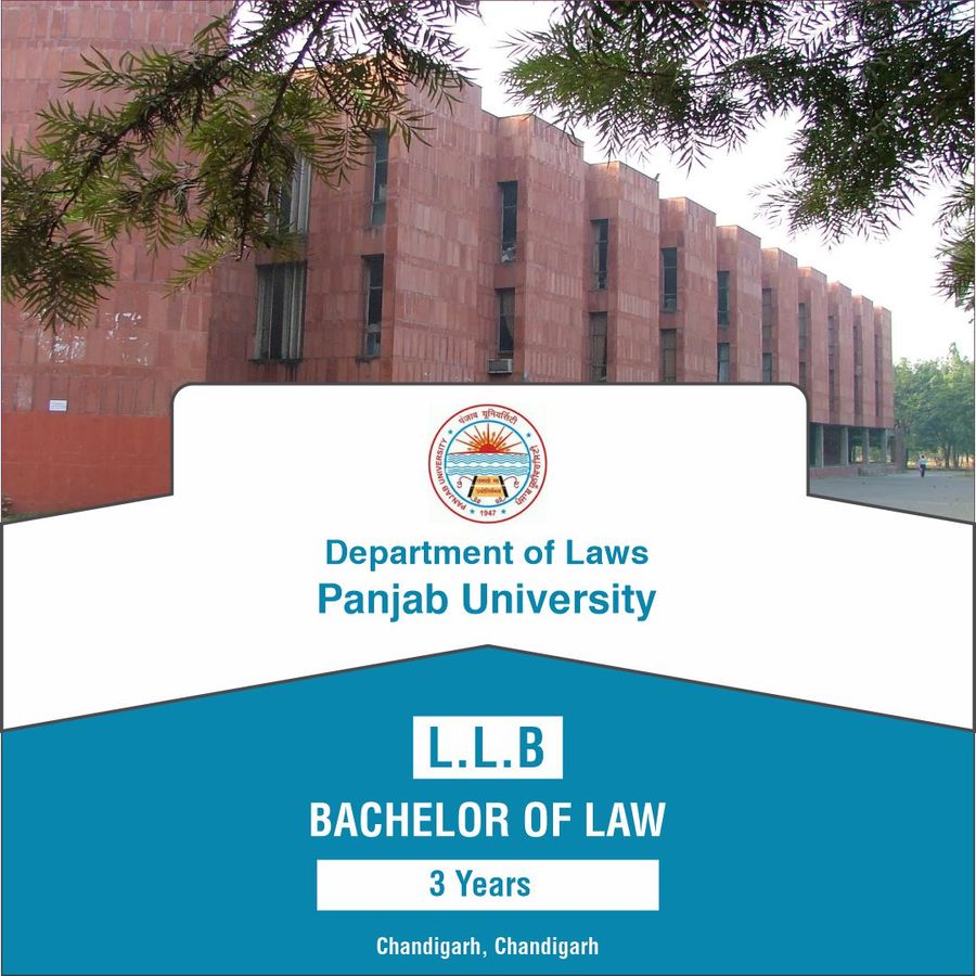 LLB at Departments of Laws Panjab University, Punjab - Other